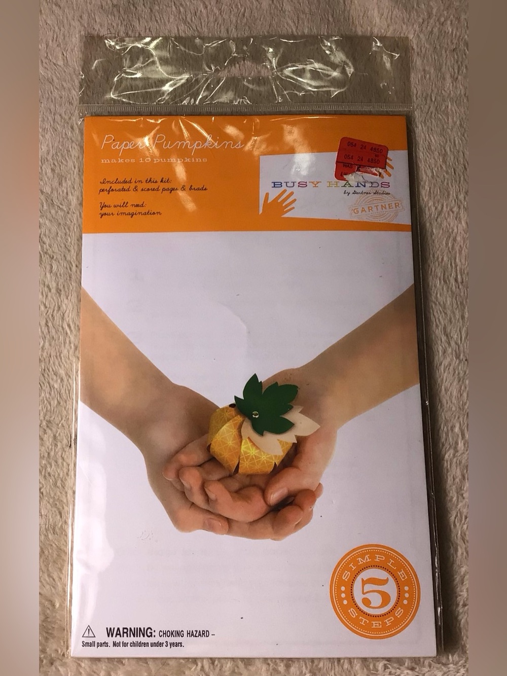 Paper Pumpkins Craft Kit